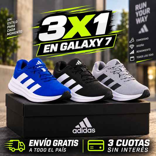 3X1 EN GALAXY 7 - ZAPATILLAS PARA TU COMODIDAD